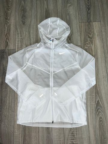 Nike White Windbreaker