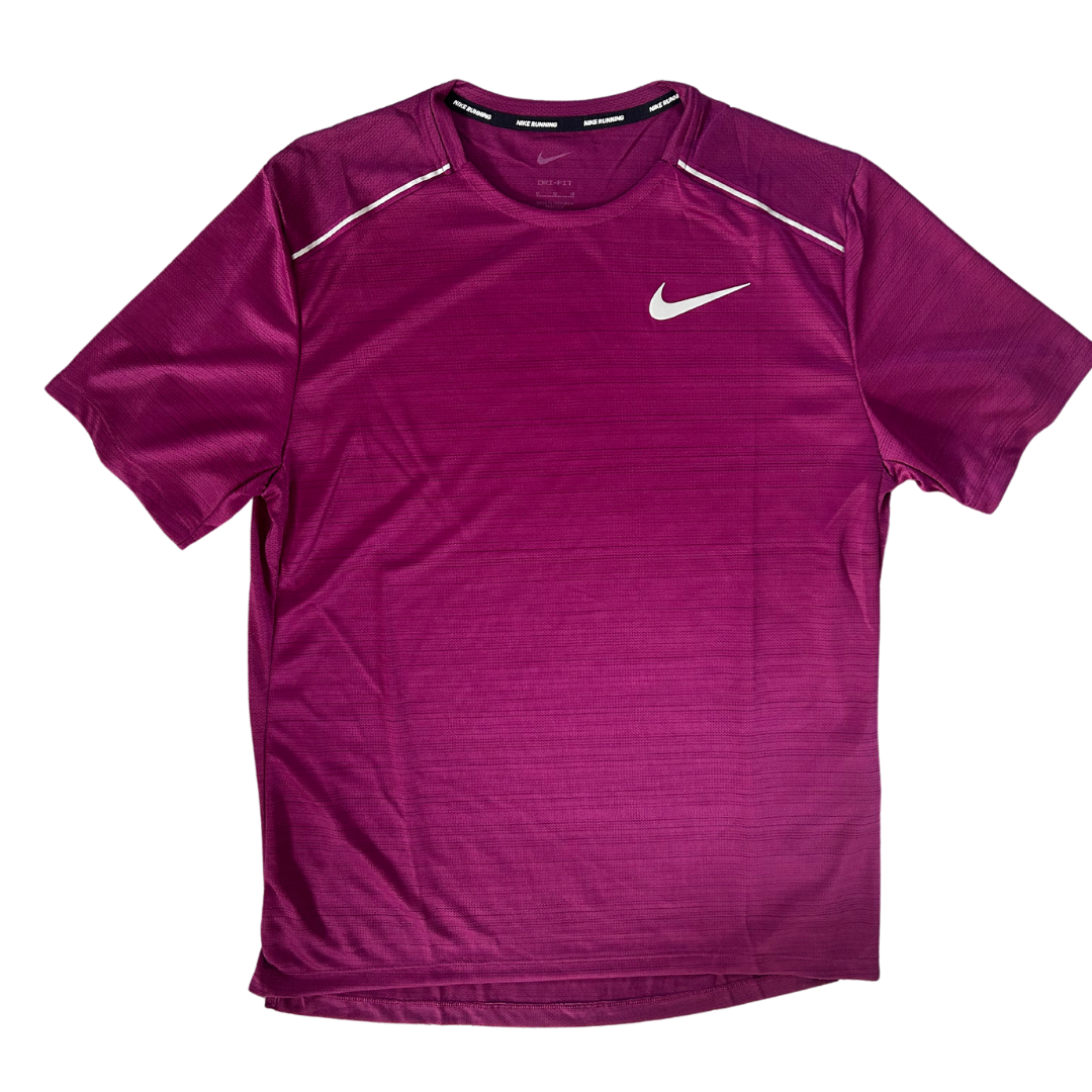 Nike Miler 1.0 T-Shirt - Sangria