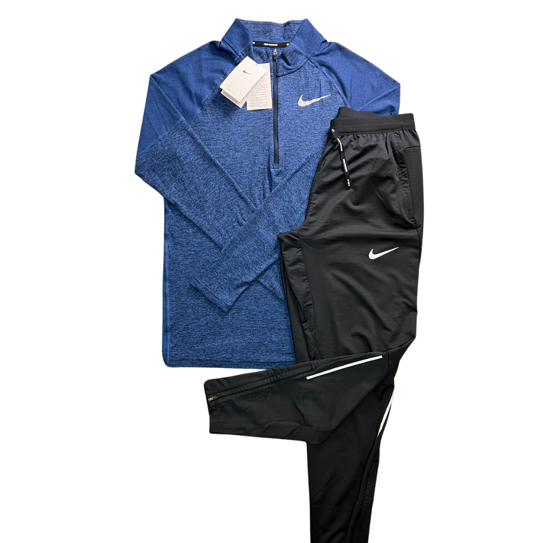 Nike Therma Half Zip Blue / Set