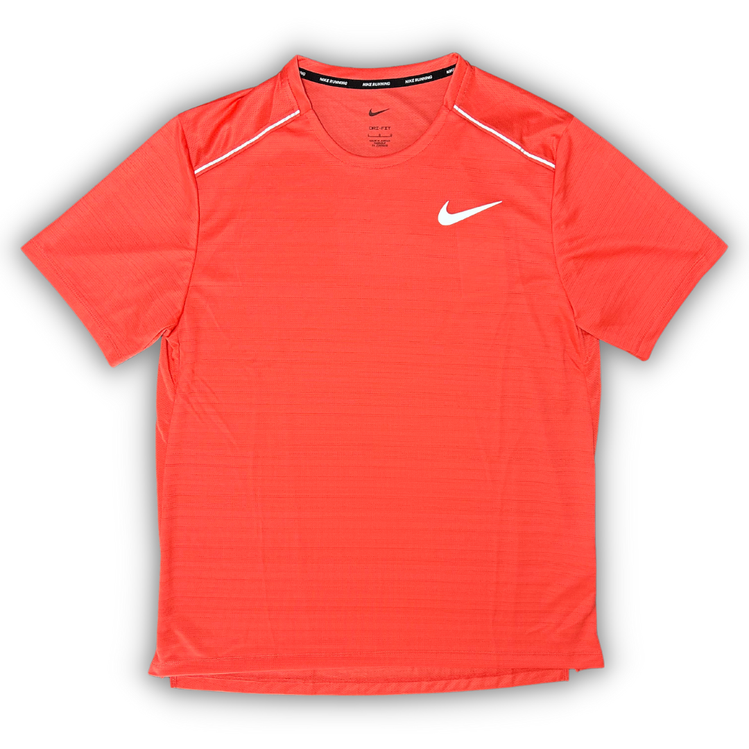 Nike Miler 1.0 T-Shirt - Crimson Red