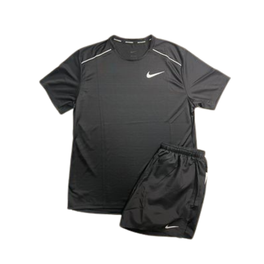 Black Nike Miler Set