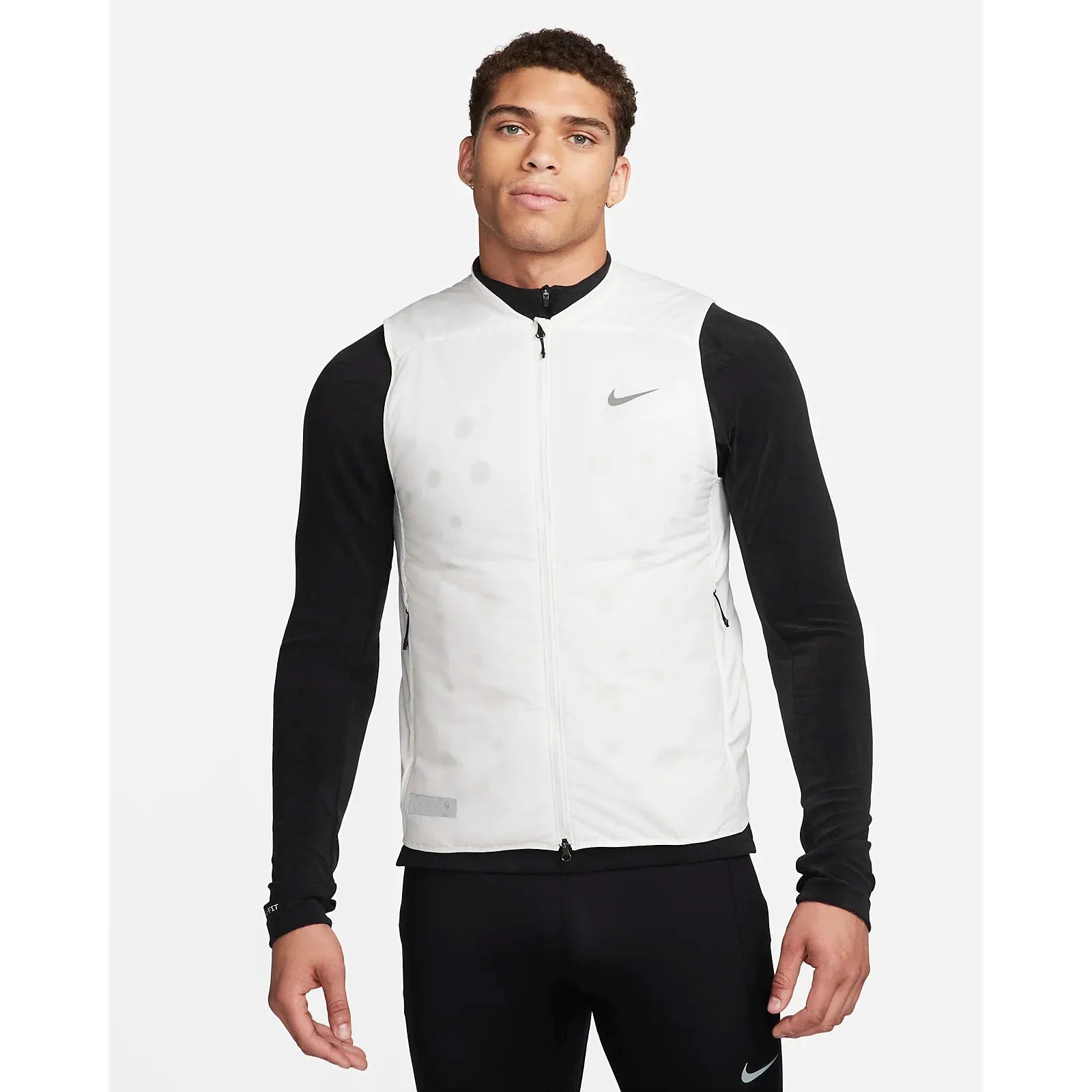 Nike - White Running Division Gilet