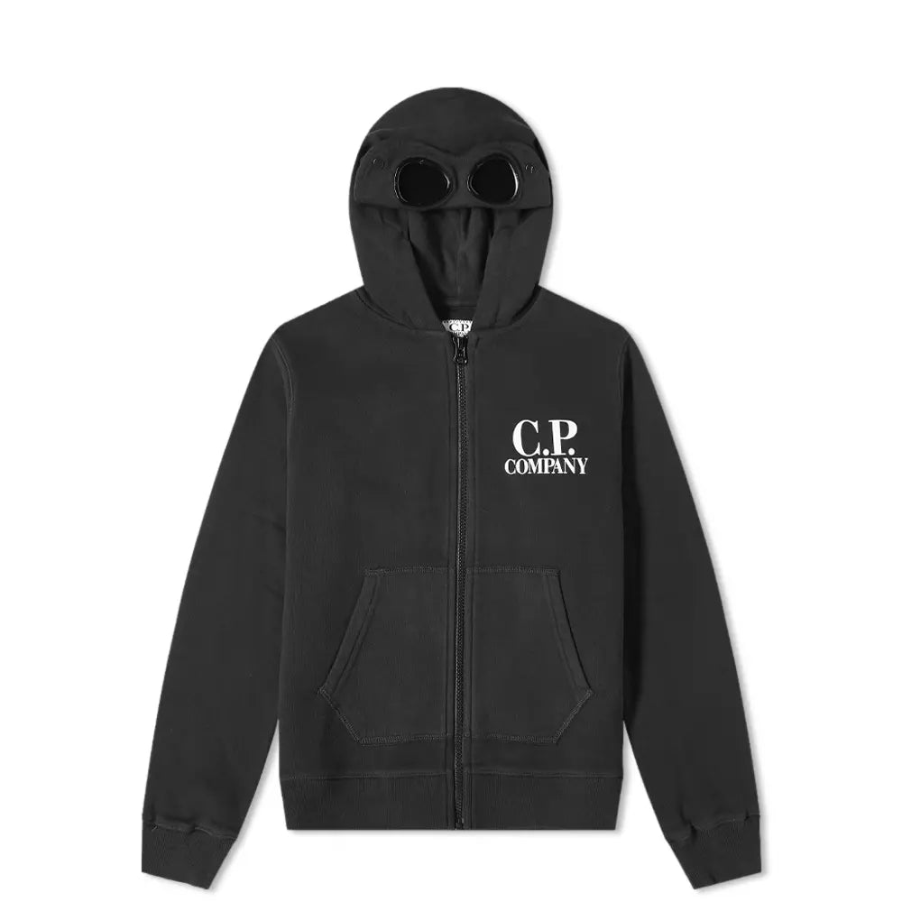 C.P. COMPANY UNDERSIXTEEN ZIP THROUGH GOGGLE HOODY