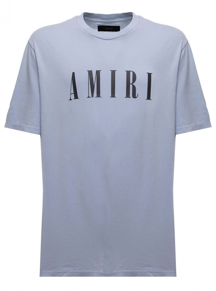 AMIRI CORE LOGO TEE DUSTY BLUE