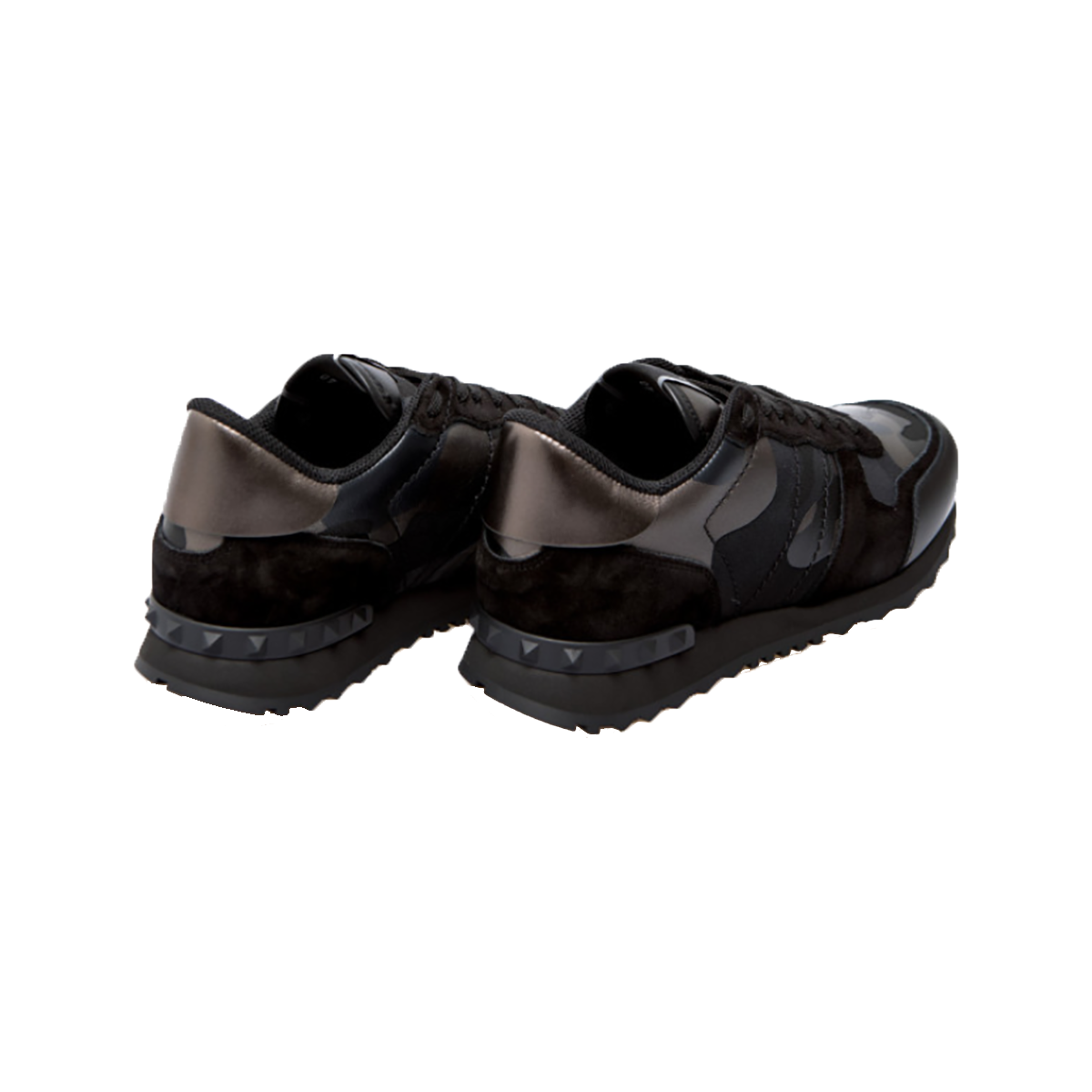 VALENTINO ROCKRUNNER TRAINERS IN DARK RUTENIO & NERO