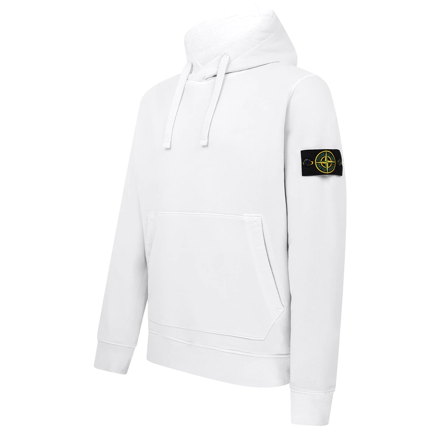 STONE ISLAND WHITE HOODIE