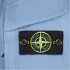 STONE ISLAND BABY BLUE CRINKLE REP HOODED COAT