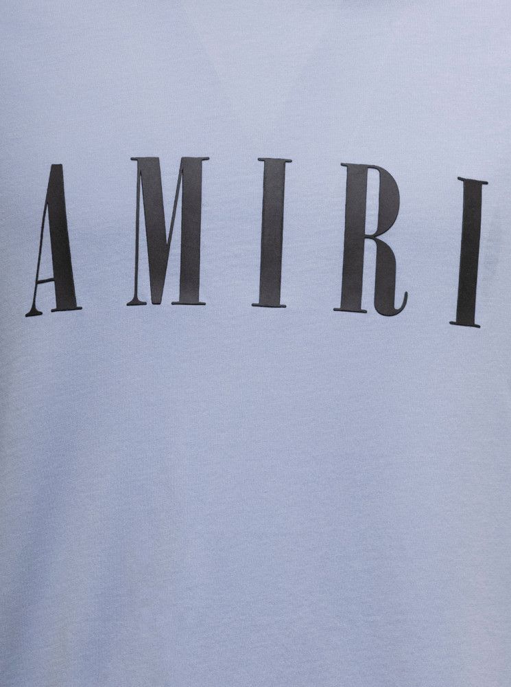 AMIRI CORE LOGO TEE DUSTY BLUE