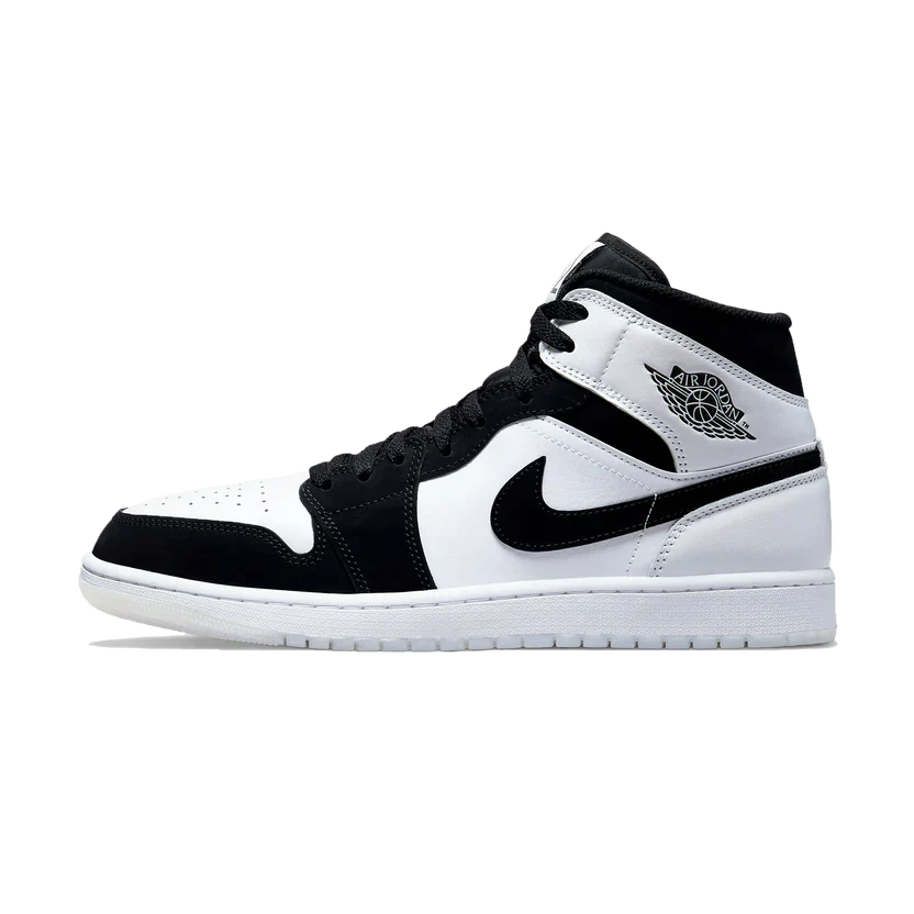 AIR JORDAN 1 MID SE GS "DIAMOND"