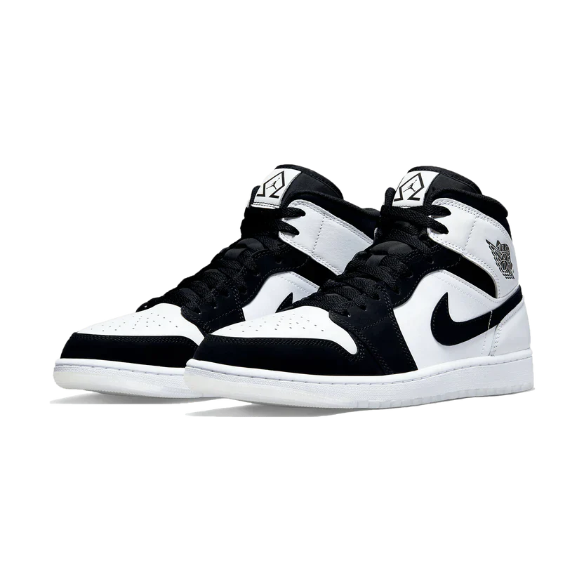 AIR JORDAN 1 MID SE GS "DIAMOND"