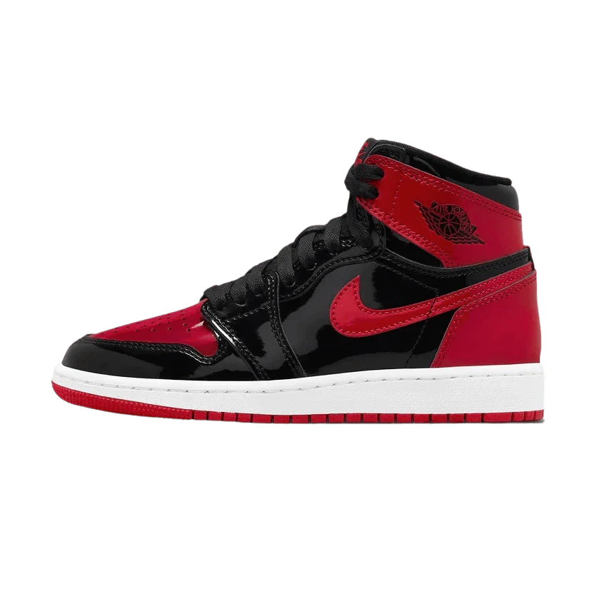 AIR JORDAN 1 RETRO HIGH OG GS "PATENT BRED"
