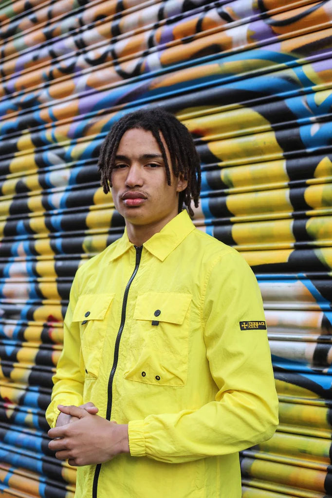 TERRACE CULT SALVATORE OVERSHIRT - LEMON