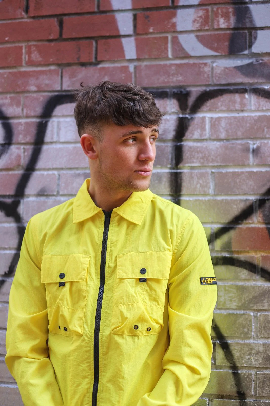 TERRACE CULT SALVATORE OVERSHIRT - LEMON