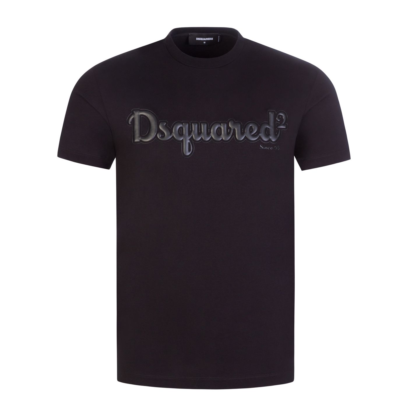 DSQUARED2 BLACK GUMMY LOGO T-SHIRT