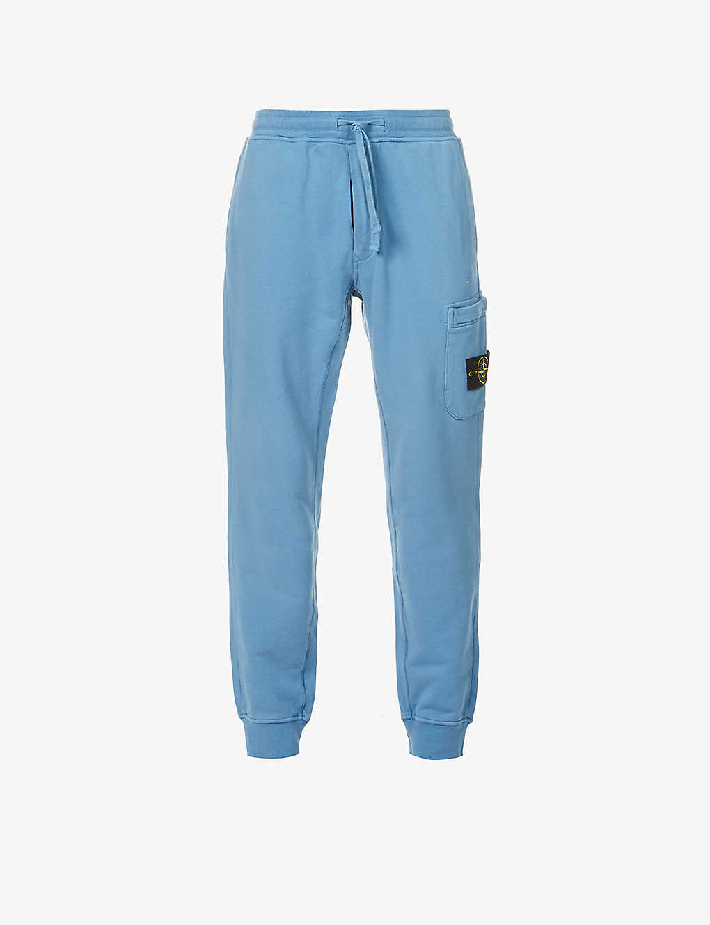 STONE ISLAND Logo-patch cotton jogging bottoms