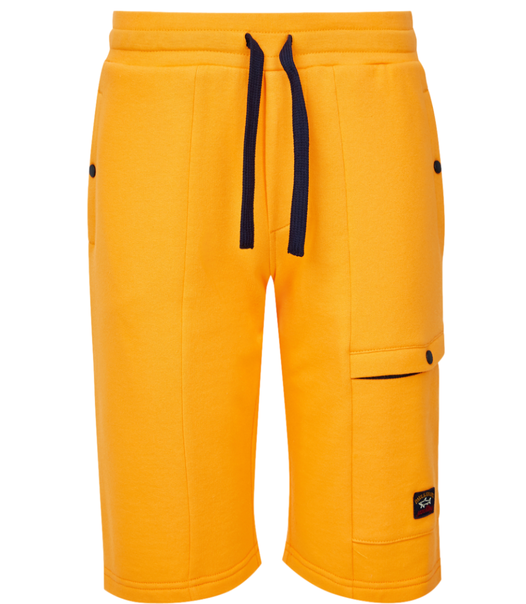 PAUL & SHARK ORANGE CARGO  SHORTS