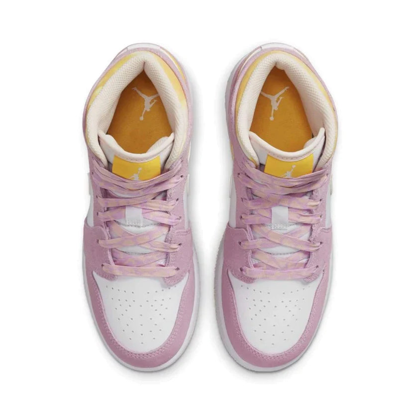 AIR JORDAN 1 MID SE GS "ARCTIC PINK"