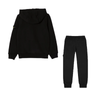 STONE ISLAND JUNIOR ZIP TRACKSUIT IN BLACK