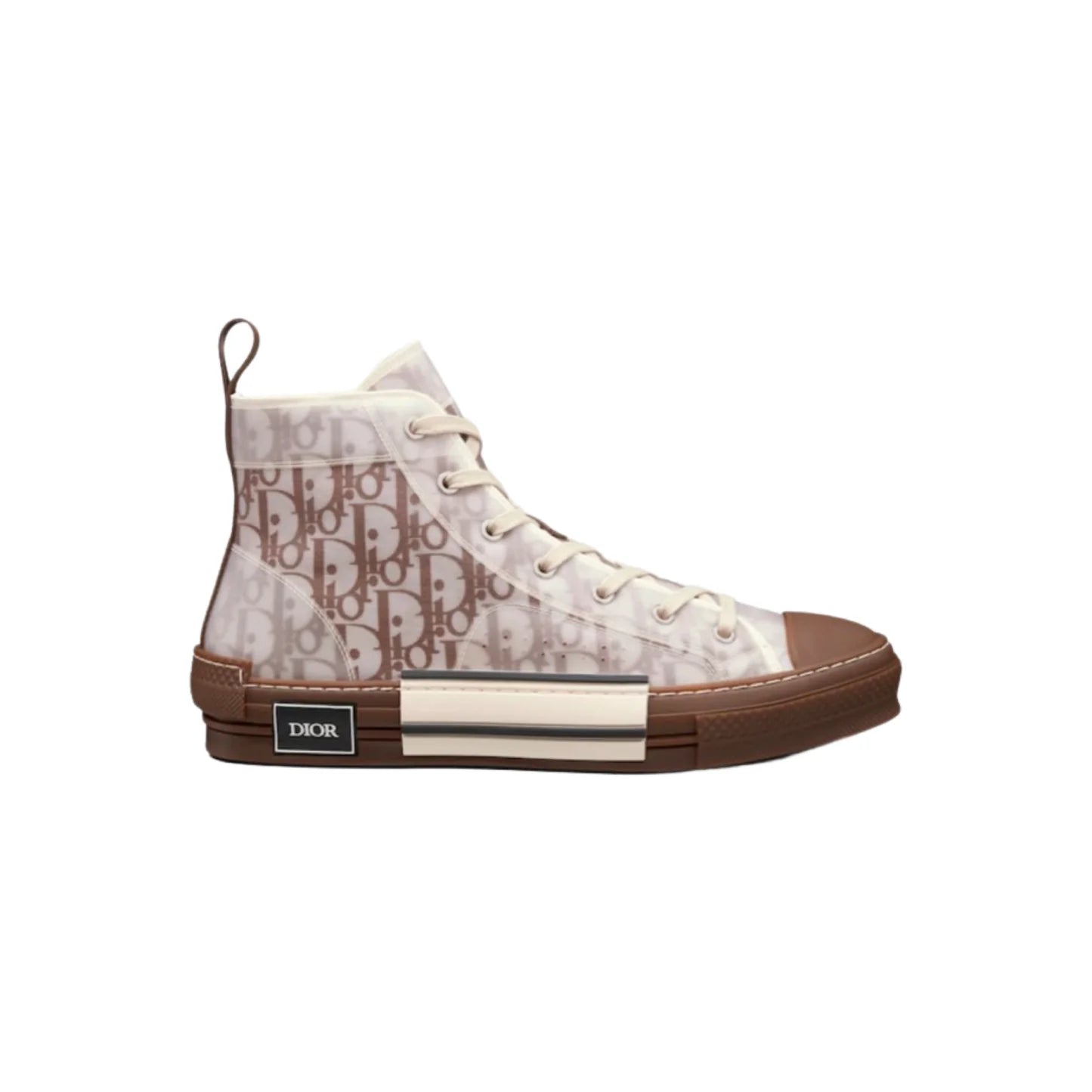 Dior B23 High Top Sneaker Coffee