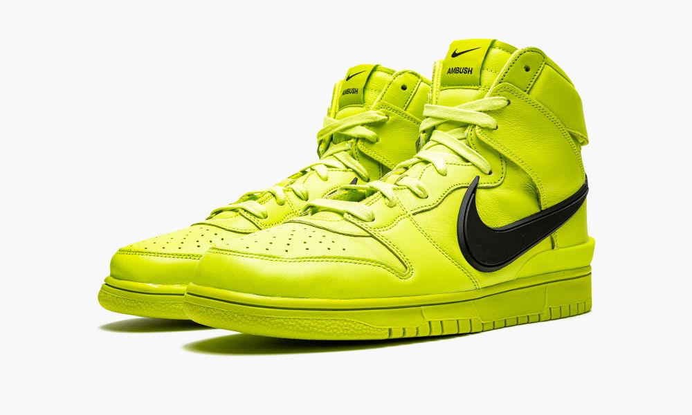 AMBUSH X NIKE DUNK HIGH "FLASH LIME"