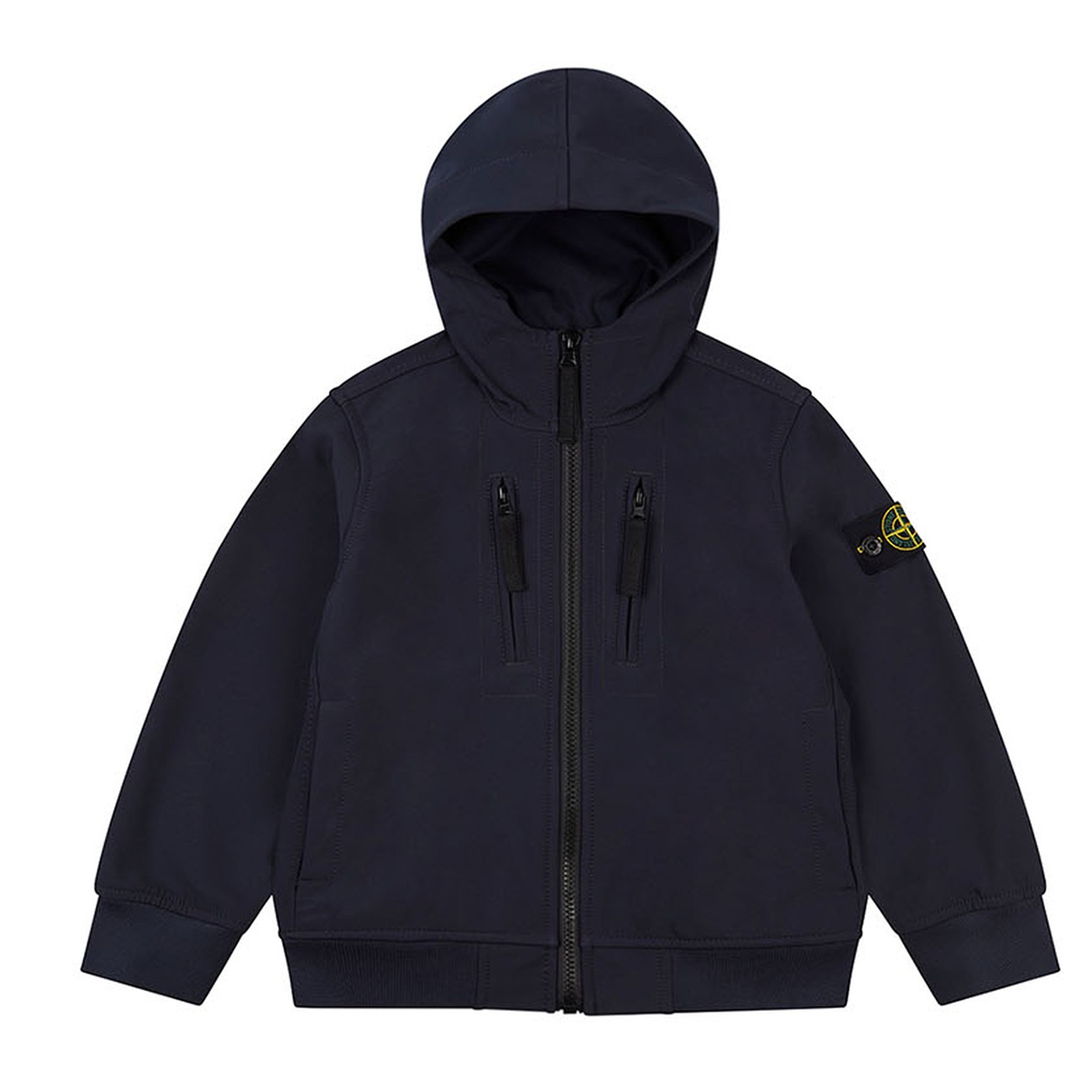 STONE ISLAND JUNIOR SOFT SHELL R IN NAVY