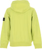 STONE ISLAND JUNIOR SOFT SHELL JACKET IN YELLOW