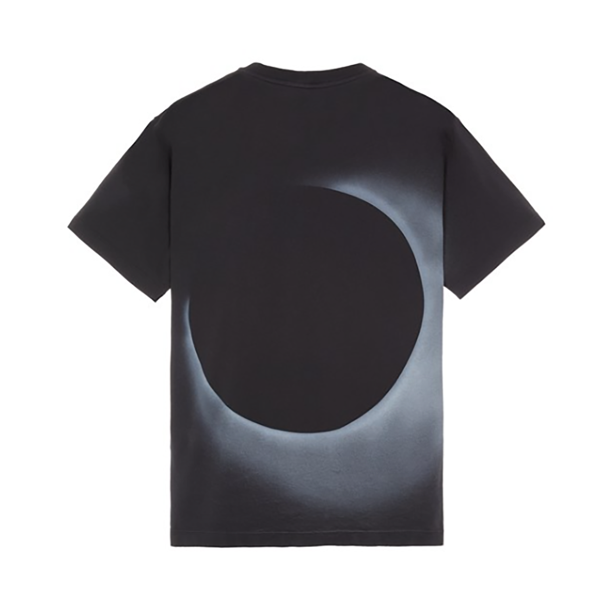 STONE ISLAND LUNAR ECLIPSE THREE T-SHIRT IN BLACK