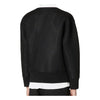 VALENTINO MESH CREWNECK SWEATER IN BLACK