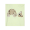 PALM ANGELS BEAR PRINT T-SHIRT IN YELLOW